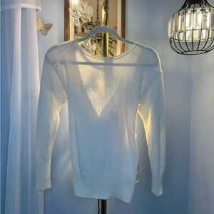 Victoria's Secret Soft White Crew Neck Sweater